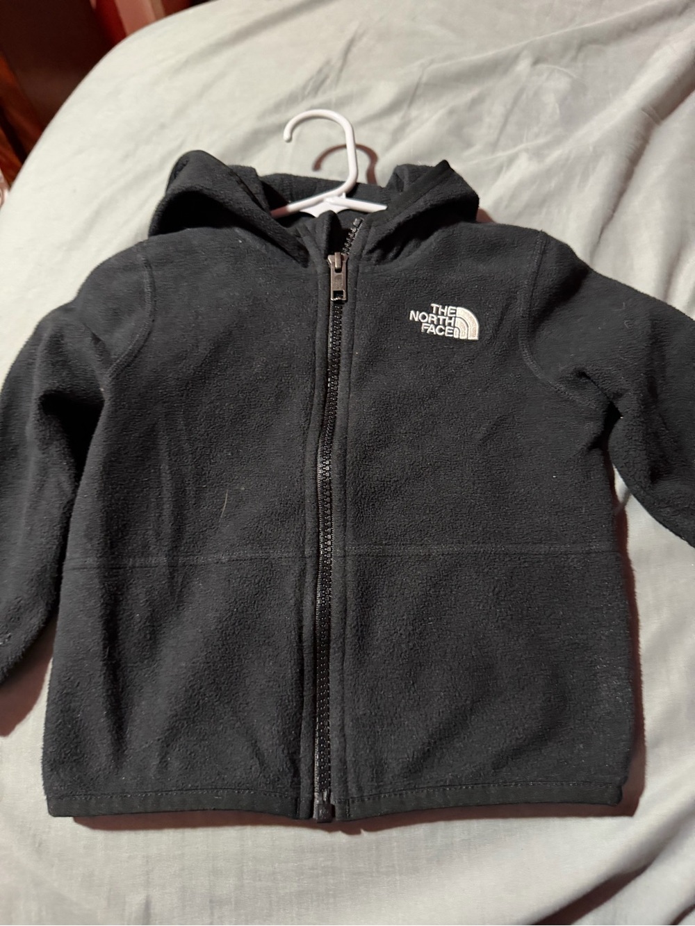 The North Face Kids Black Fleece Zip Hoodie
